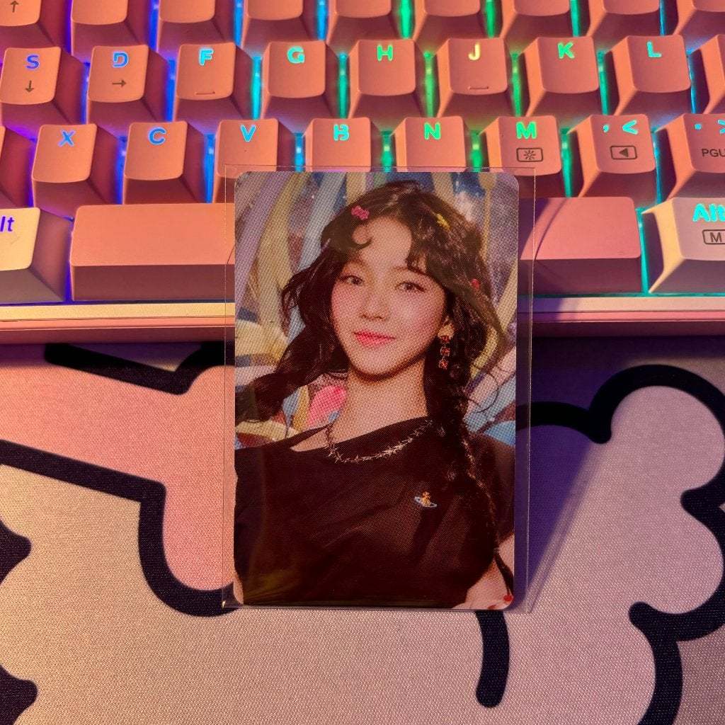 Aespa Karina photocard from Study Set Armagedon MD, Ophalen of Verzenden, Nieuw, Foto of Kaart