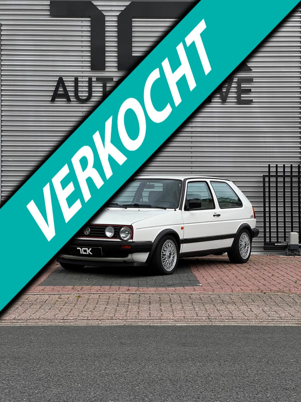 Volkswagen GOLF Mk2 VR6 | 1989 | 174 pk | APK 7/28| Zeer net, Auto's, Volkswagen, Voorwielaandrijving, Stof, Gebruikt, Wit