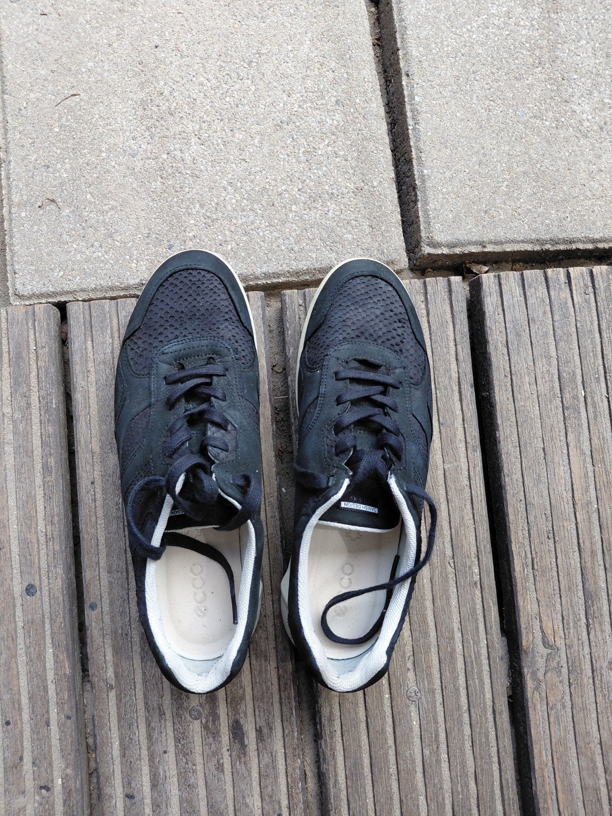 Ecco sneakers  maat 39 - Danish Design Zo goed als nieuw, Ecco, Zwart, Ophalen of Verzenden, Sneakers of Gympen