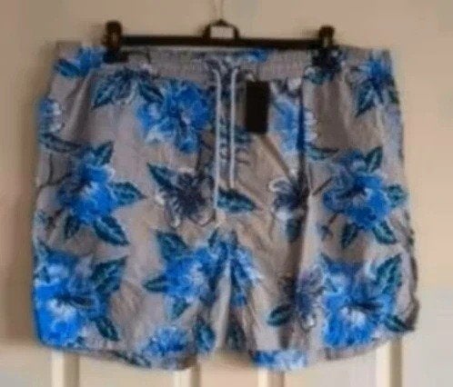 NIEUW pracht grijs tinten zwemschort merk Kitaro maat 4 XL, Kitaro, Maat 56/58 (XL), Zwemshort, Verzenden