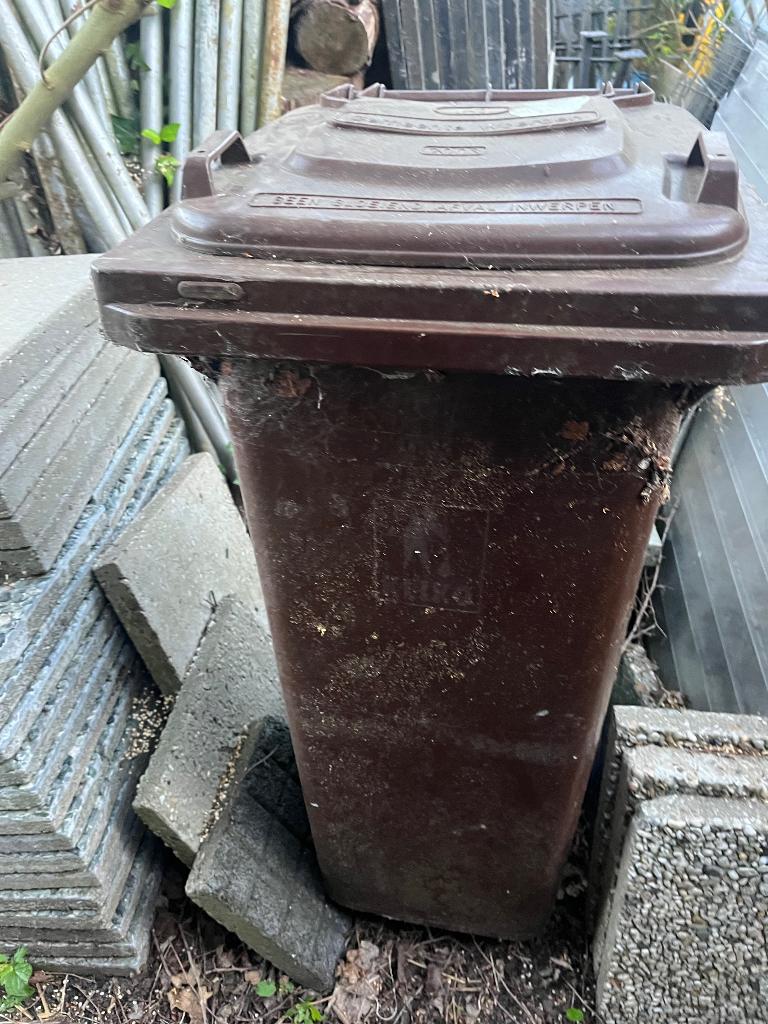 Vuilcontainer 140 liter, 100 liter of meer, Ophalen, Gebruikt, Overige typen