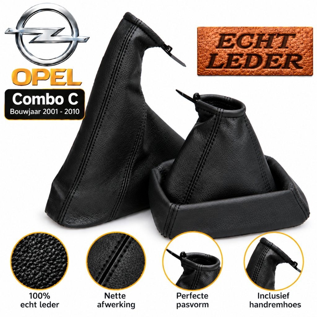 Echt Leder Pookhoes & Handremhoes Opel Combo C Bj 2001-2010, Ophalen of Verzenden, Nieuw