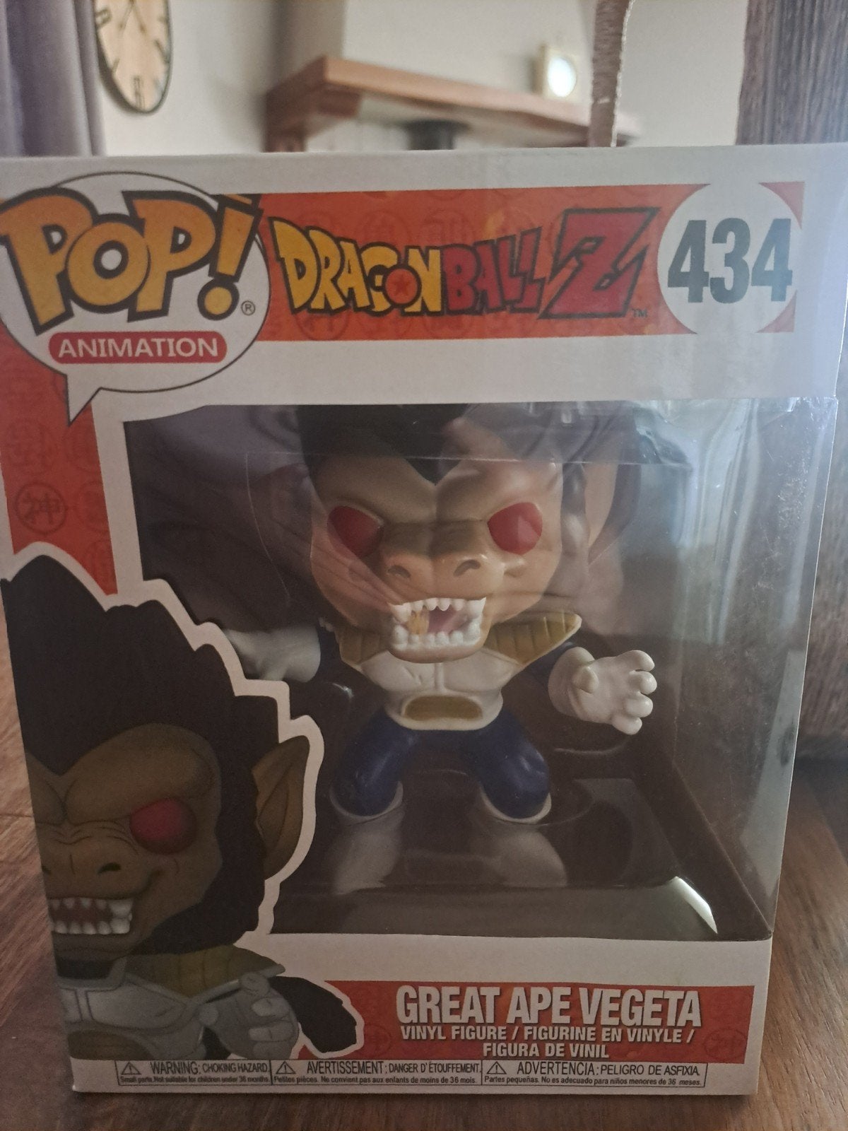 Funko Pop! Dragon Ball Z Great Ape Vegeta #434, Ophalen of Verzenden, Nieuw