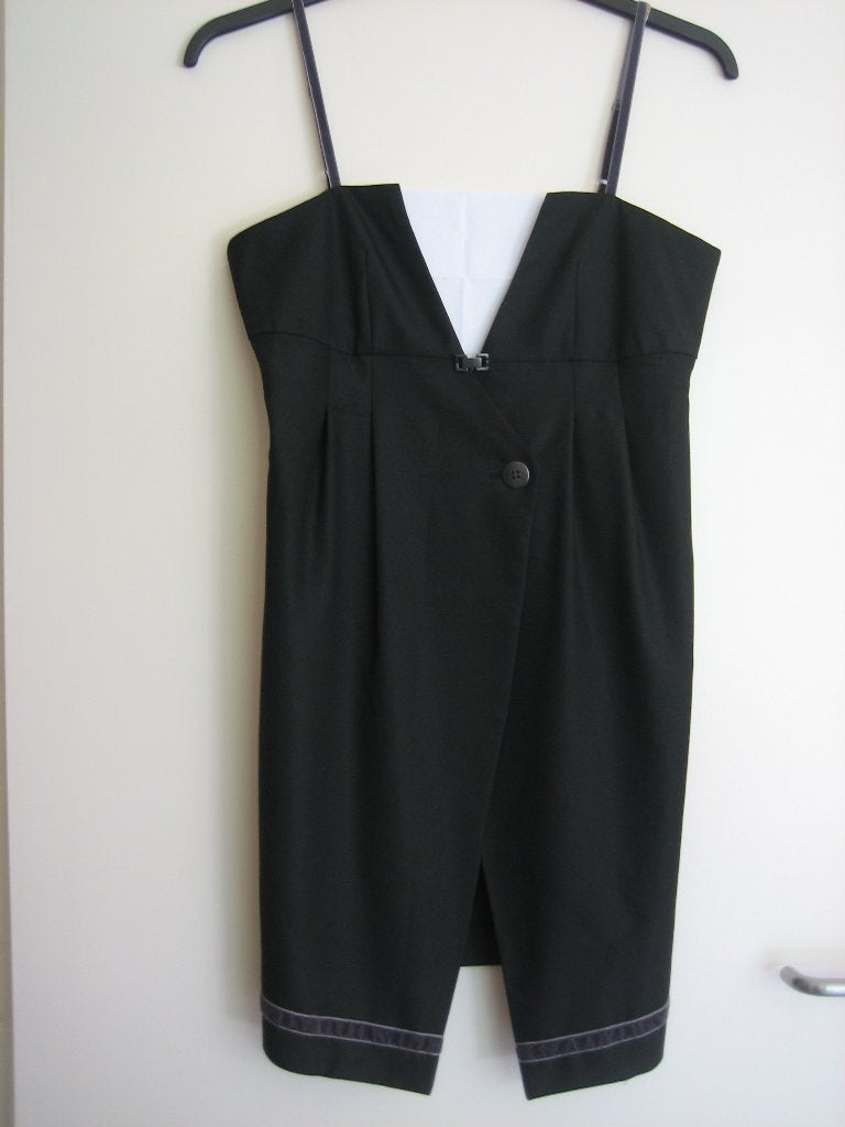 Exclusieve overgooier of tuniek COP COPINE, 34-36 snazzeys, Kleding | Dames, Jurken, Verzenden, Zwart, Maat 36 (S), Boven de knie