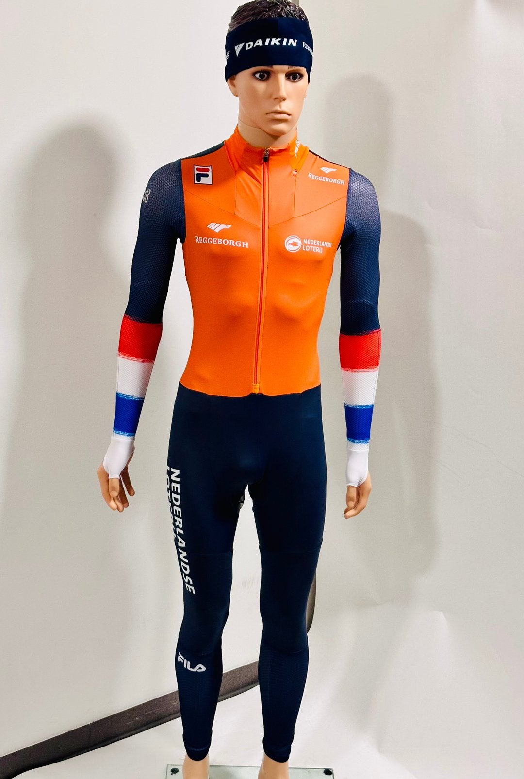 Schaatskleding schaatspak snelpak speedsuit marathon maat M, Ophalen of Verzenden, Zo goed als nieuw