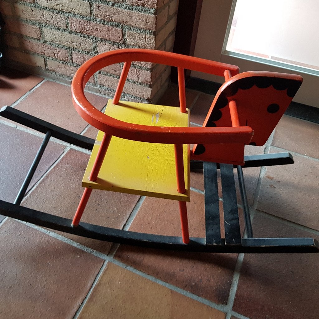 Hobbelpaardje, Ophalen, Gebruikt