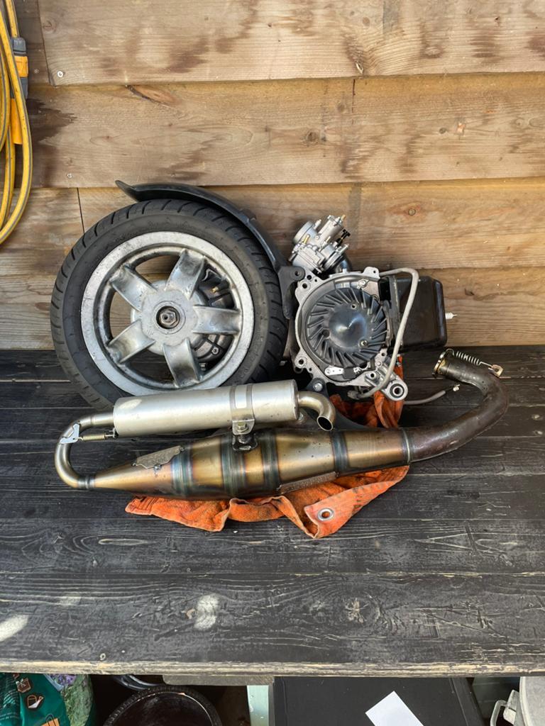 70cc piaggio blok, Ophalen, Zo goed als nieuw, Blok