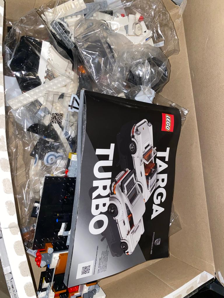 LEGO Creator Expert Porsche 911 Targa Turbo - Zo goed als ni, Ophalen of Verzenden, Zo goed als nieuw