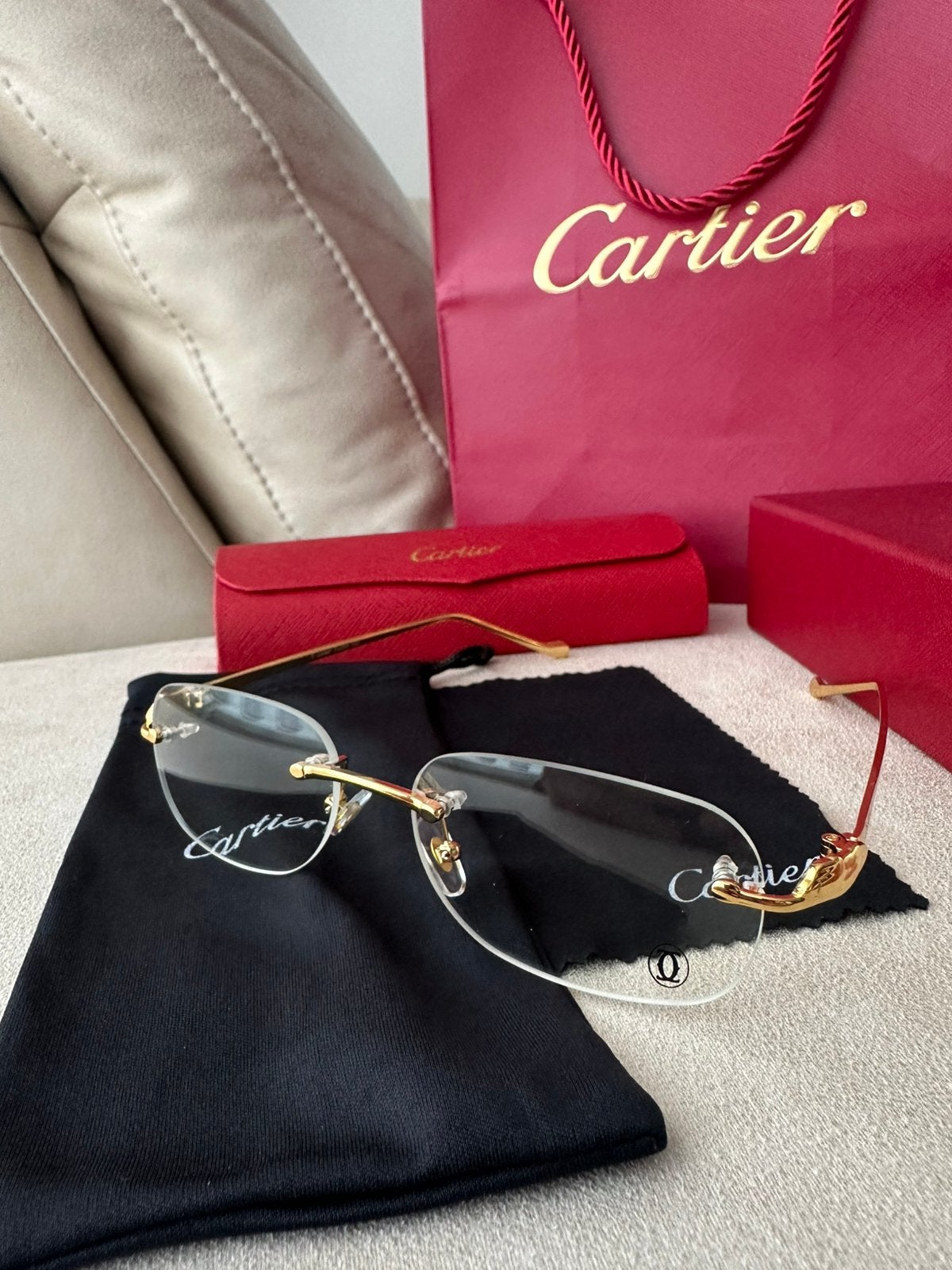 Cartier bril/zonnebril, Overige merken, Overige kleuren, Nieuw, Ophalen of Verzenden
