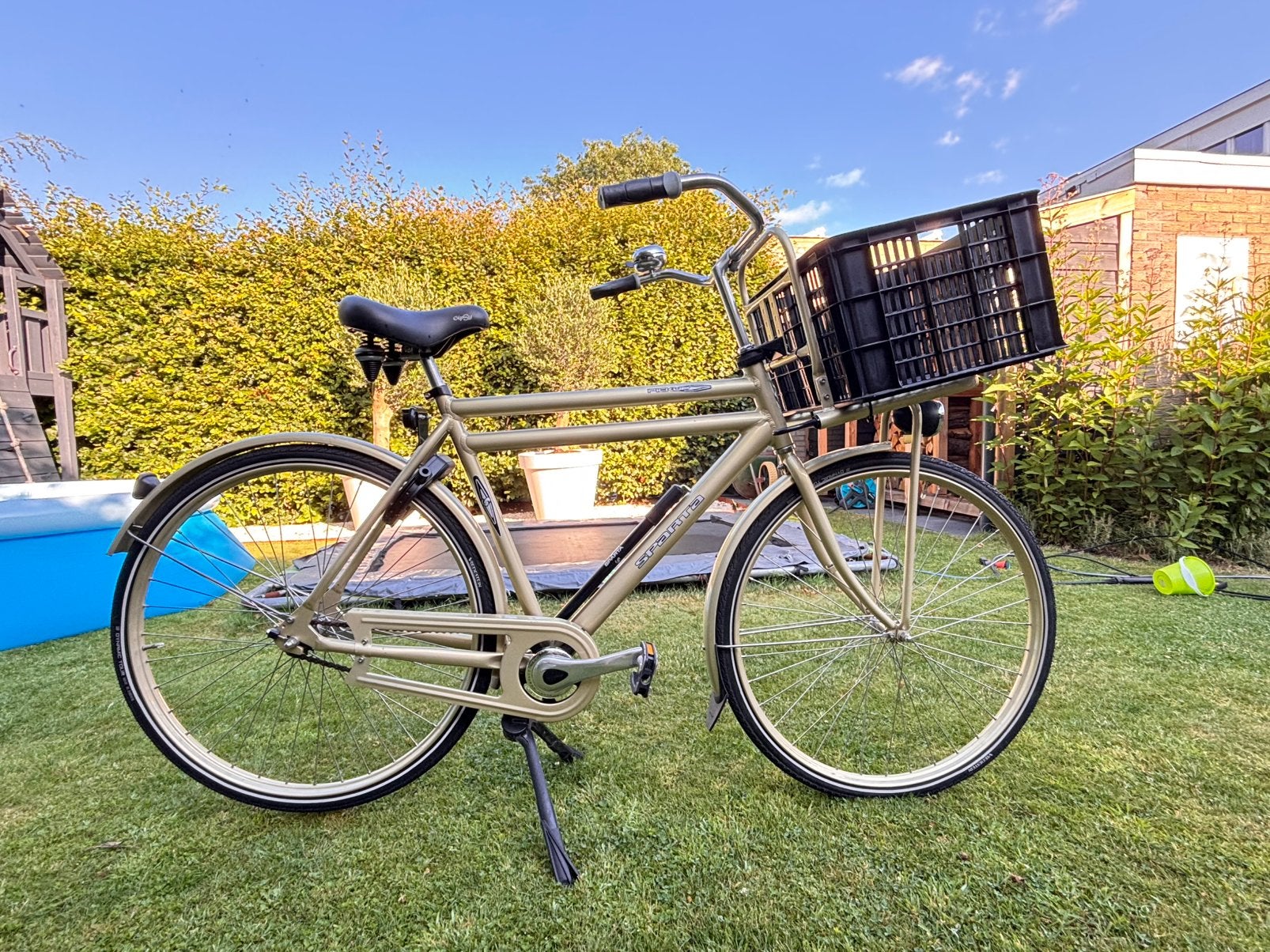 Prachtige Sparta Pick-up Transportfiets, Fietsen en Brommers, Fietsen | Heren | Herenfietsen, Ophalen, Zo goed als nieuw, Sparta