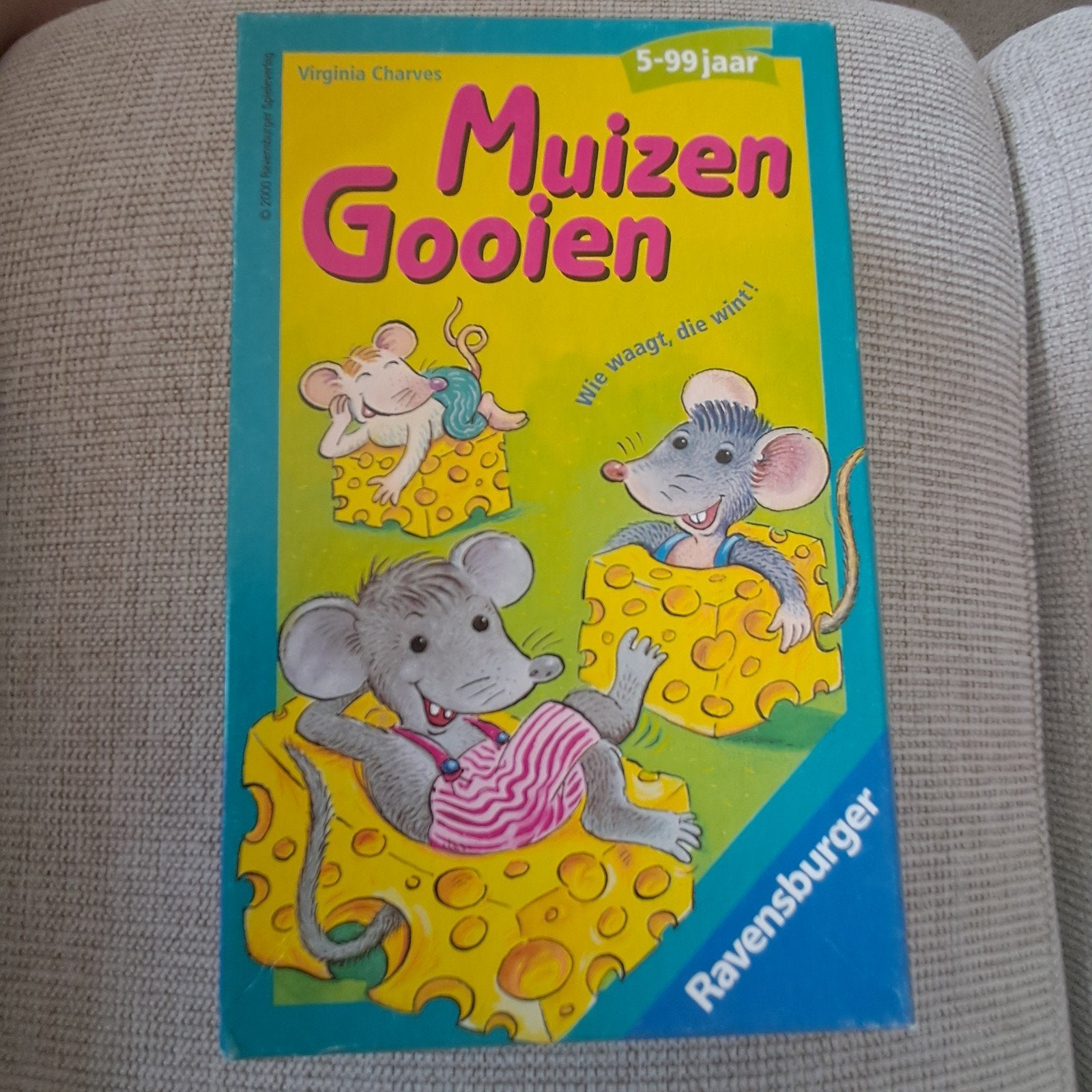 Muizen gooien spel, Een of twee spelers, Ophalen of Verzenden, Gebruikt, Ravensburger