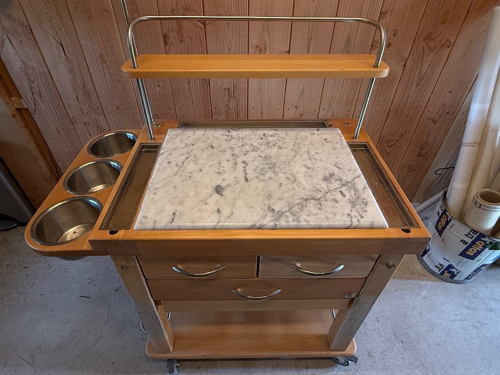 Keuken BBQ trolly, Ophalen, Gebruikt, 100 tot 150 cm, 50 tot 75 cm