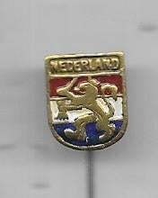 NEDERLAND ROOD WIT BLAUWE NEDERLANDSE LEEUW SPELD, Verzenden, Gebruikt, Stad of Land, Speldje of Pin