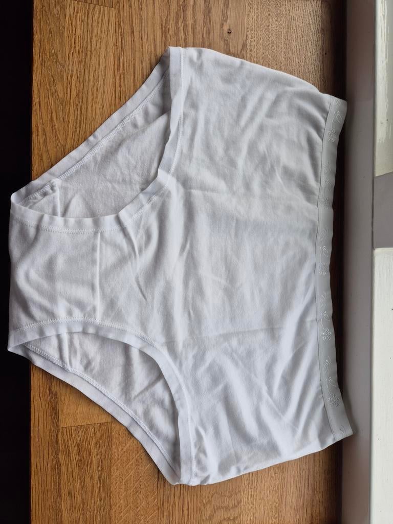 Witte katoenen slip van Zeeman, maat L, Zeeman, Ophalen of Verzenden, Wit, Slip