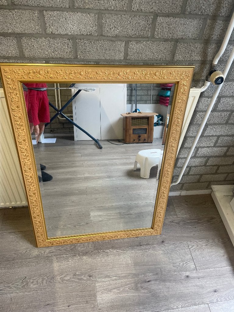 Spiegel, Huis en Inrichting, Ophalen, Zo goed als nieuw, Rechthoekig, Minder dan 100 cm