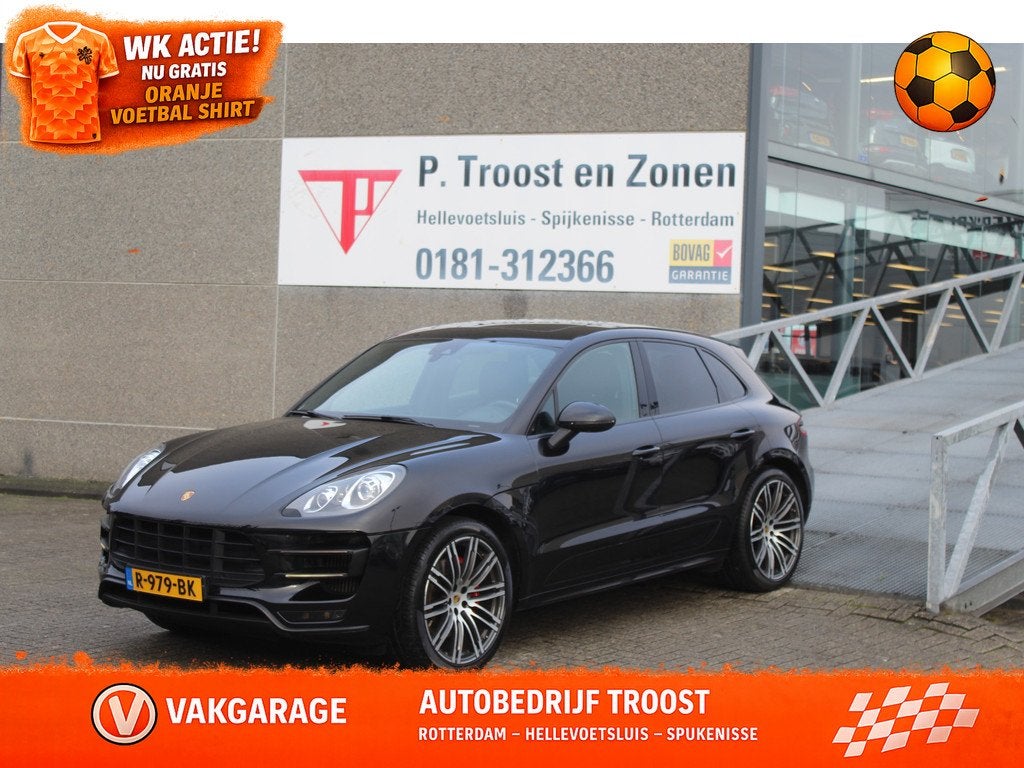Porsche Macan 3.6 Turbo Panoramadak/Luchtvering/Sportuitlaat, Auto's, Porsche, Automaat, 12 maanden, Gebruikt, Euro 6