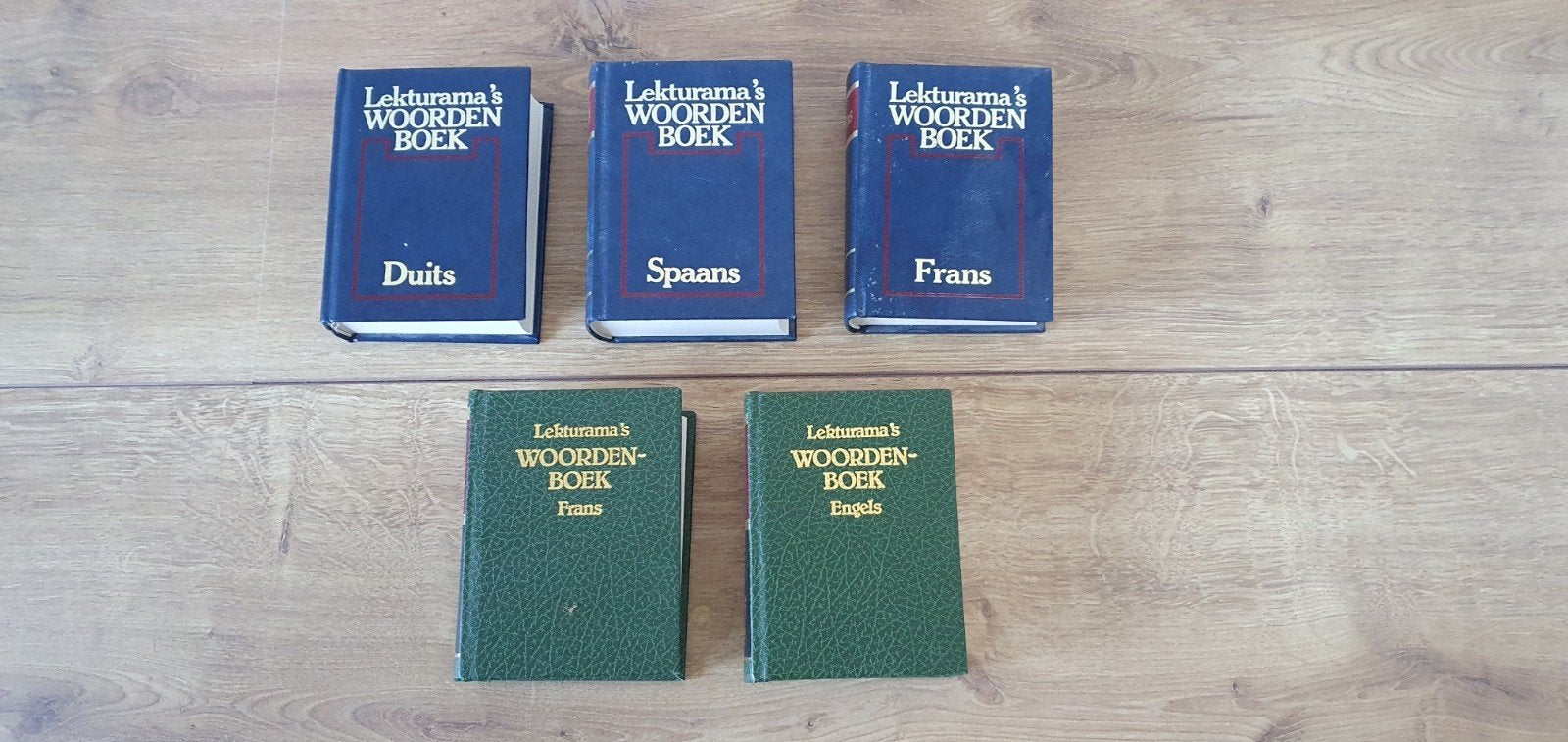 5 x woordenboek lekturama engels frans spaans duits, Boeken, Ophalen of Verzenden, Zo goed als nieuw, Van Dale, Nederlands