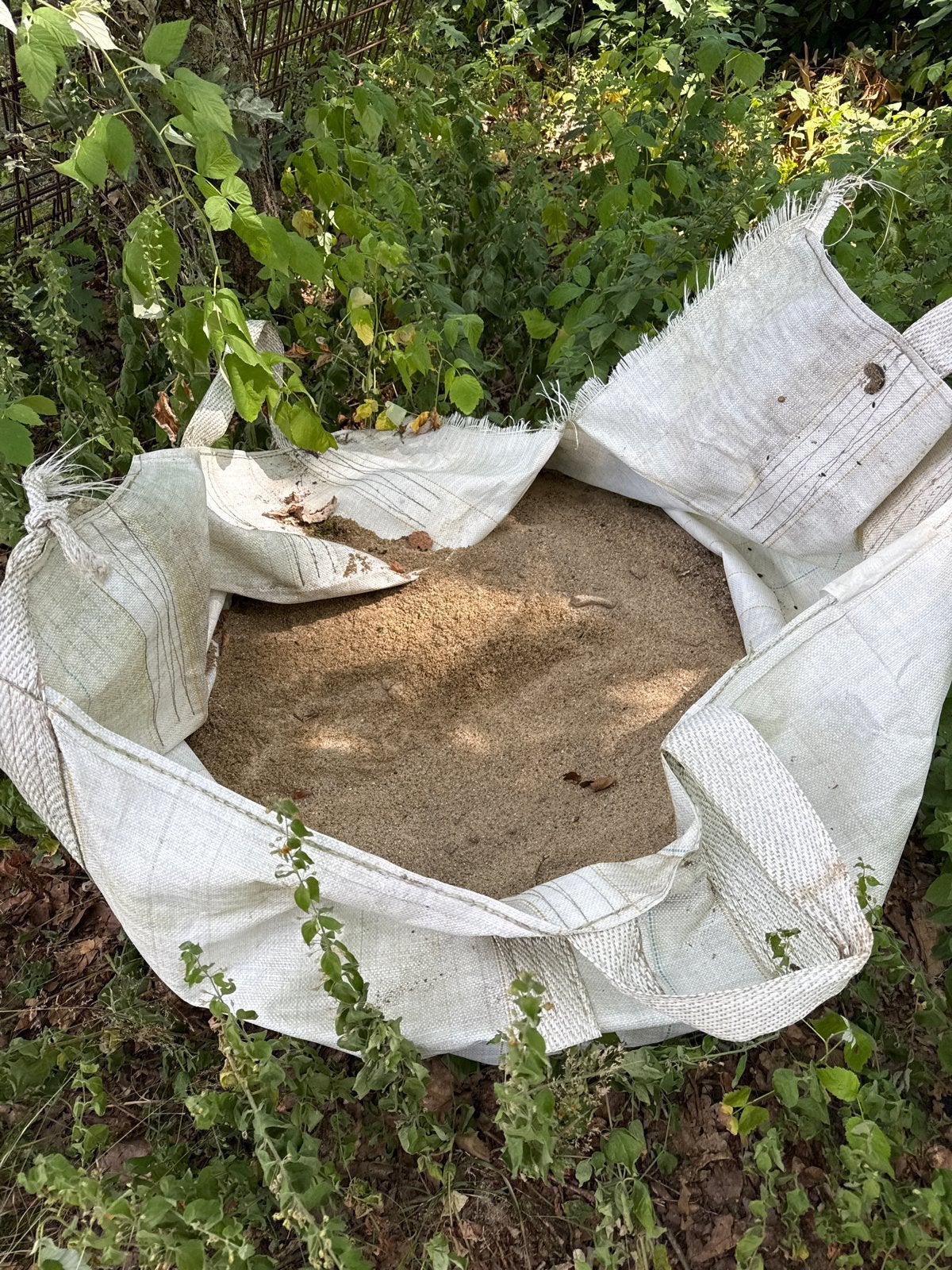 Brekerzand - ca. ¼ kuub - gratis, Tuin en Terras, Zand, Ophalen, Gebruikt, Brekerzand
