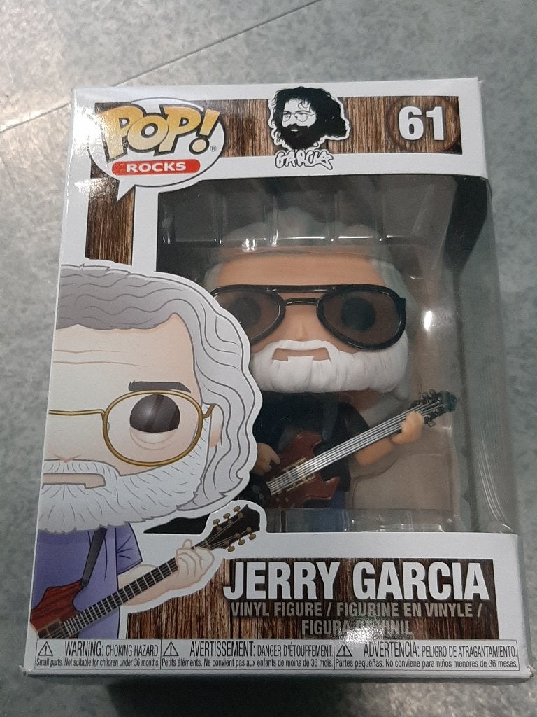 Funko pop - 61 - Jerry Garcia (Garcia), Verzamelen, Ophalen of Verzenden, Zo goed als nieuw
