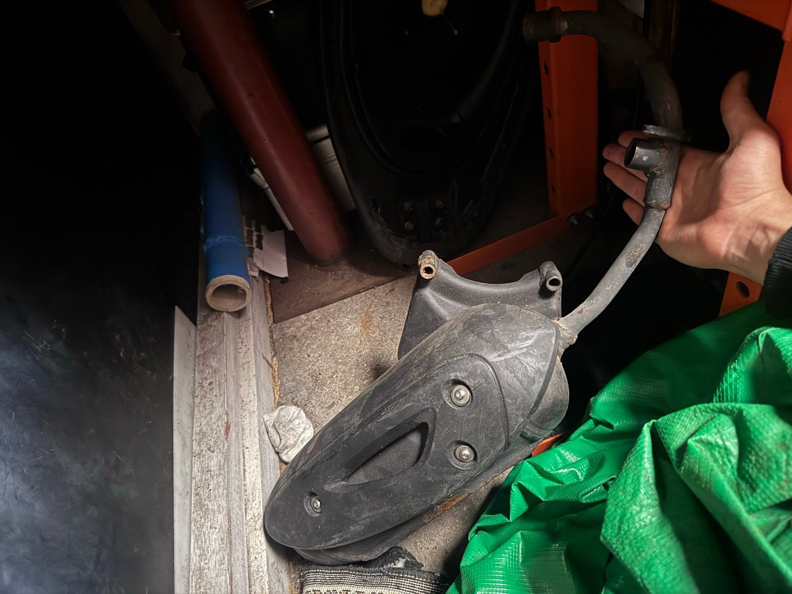 Gebruikte uitlaat voor Piaggio Zip IGET, Ophalen of Verzenden, Gebruikt, Uitlaat, Piaggio