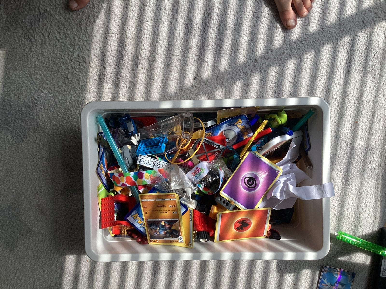 Grote partij LEGO en andere speelgoed in opbergboxen, Gebruikt, Lego, Ophalen of Verzenden, Losse stenen