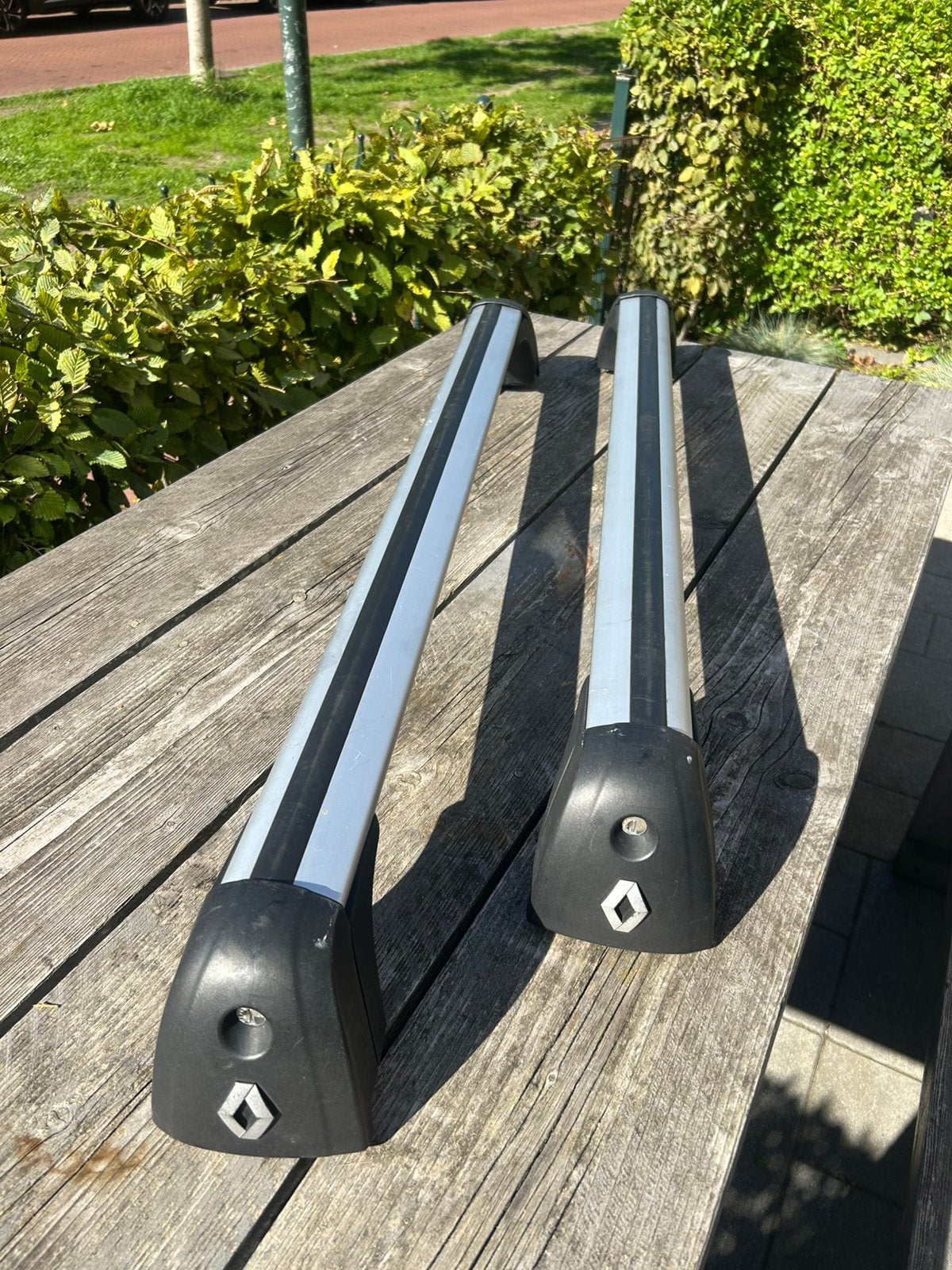 Originele Renault dakdragers, Auto diversen, Ophalen, Zo goed als nieuw