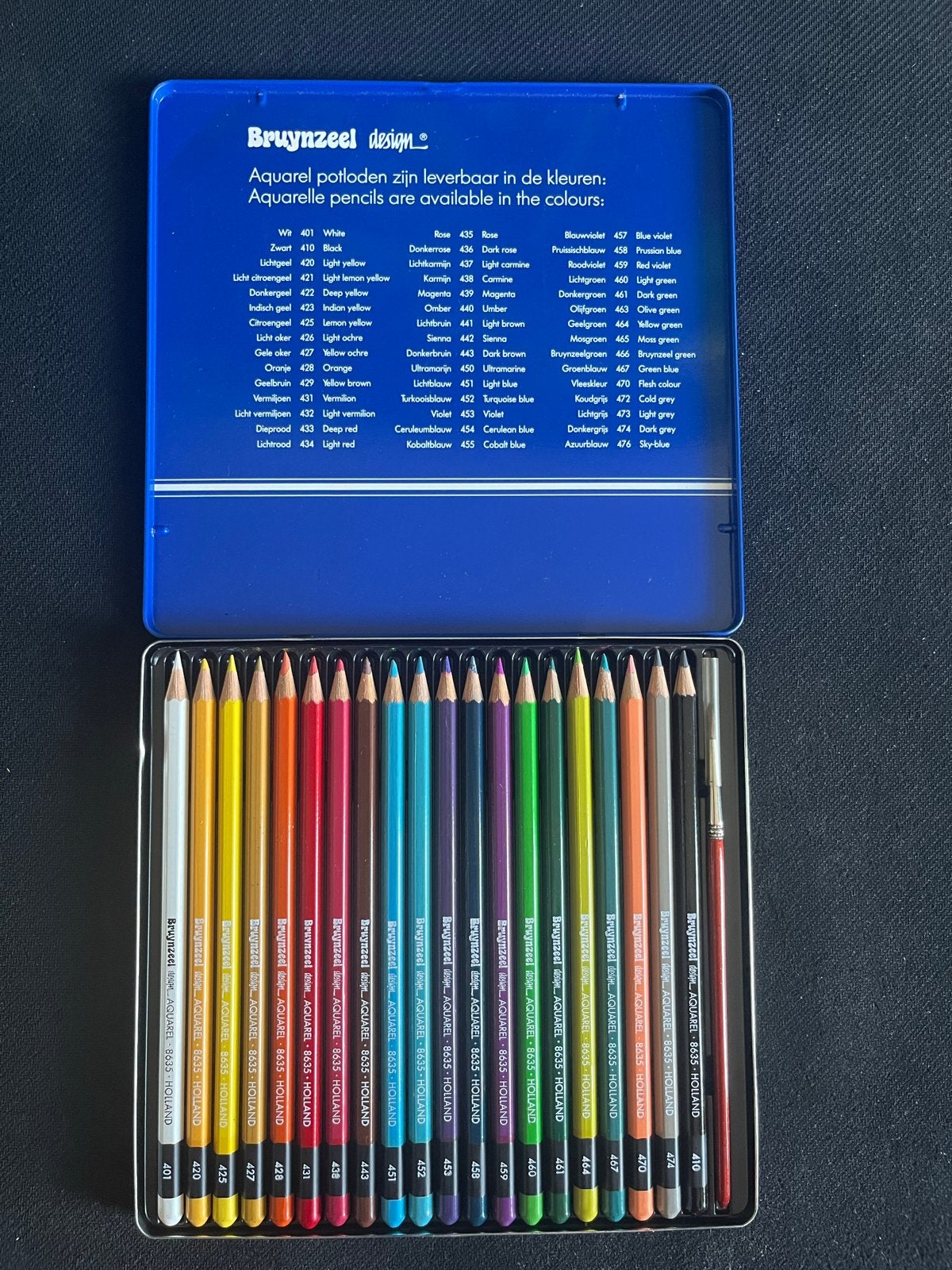 Bruynzeel Design Aquarel Kleurpotloden - 20 Stuks, Ophalen of Verzenden, Nieuw, Potlood of Stift