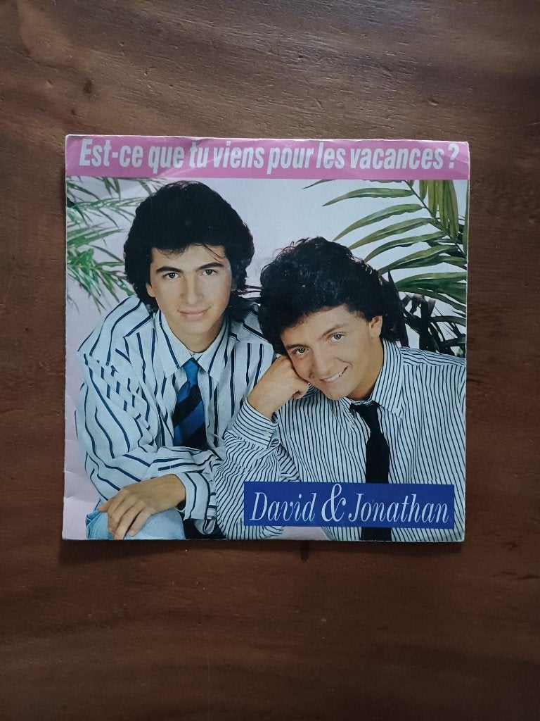David & Jonathan - Est-Ce Que Tu Viens Pour Les Vavances, Ophalen of Verzenden, Gebruikt