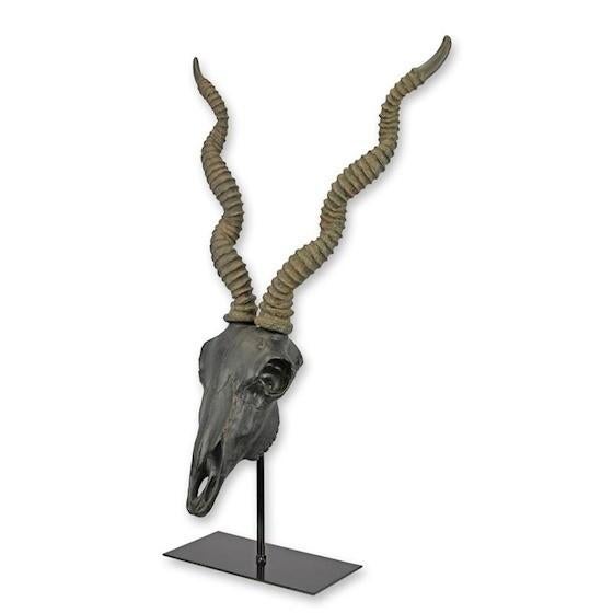 Kudu schedel op standaard - Decoratief object, Ophalen of Verzenden