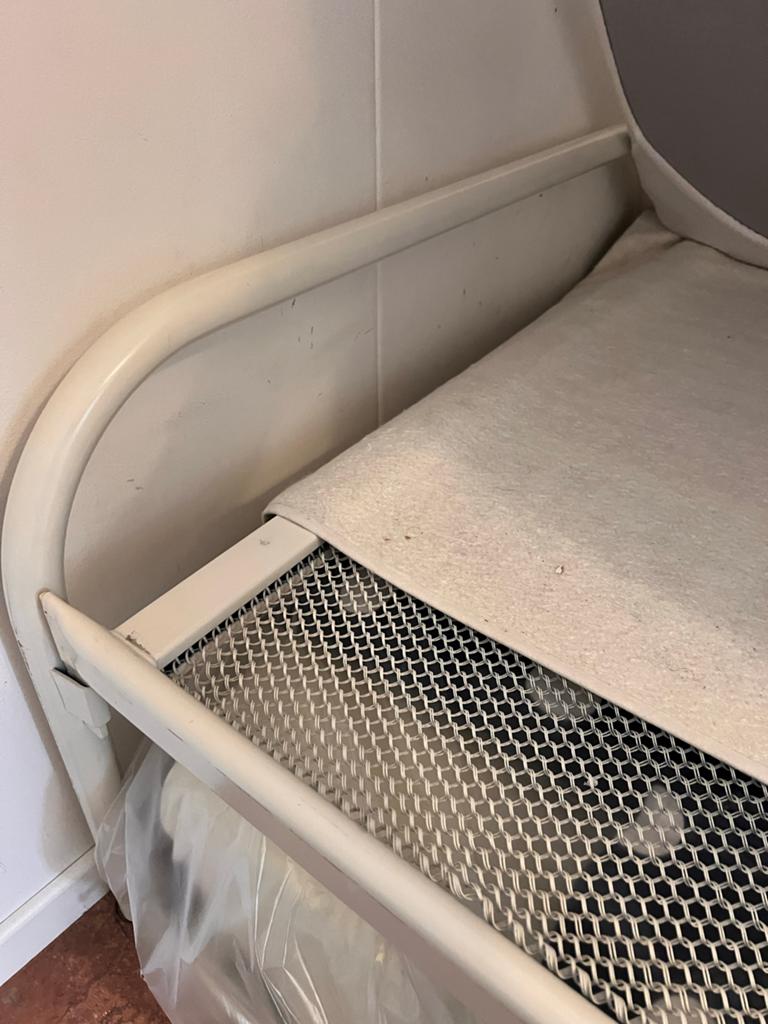 Eenpersoonsbed met uitschuifbaar logeerbed 200x90 cm, Ophalen, 90 cm, Eenpersoons, Wit