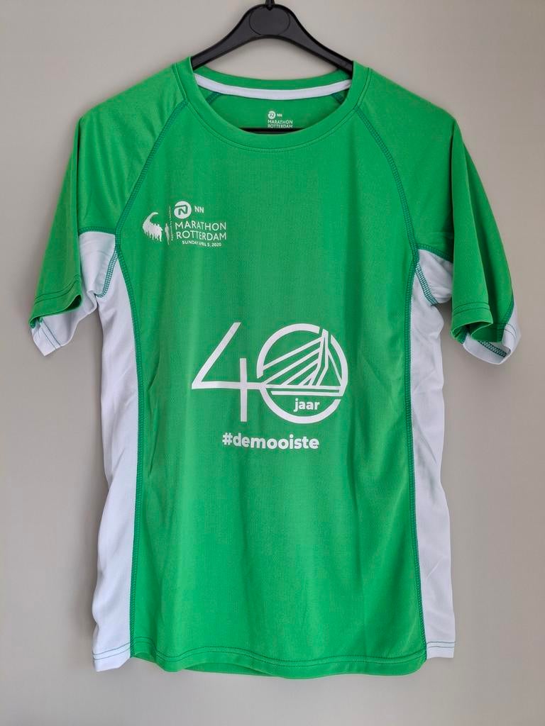 NN Marathon Rotterdam 2021 hardloopshirt - Maat S, NN Marathon Rotterdam, Ophalen of Verzenden, Zo goed als nieuw, Hardlopen of Fietsen
