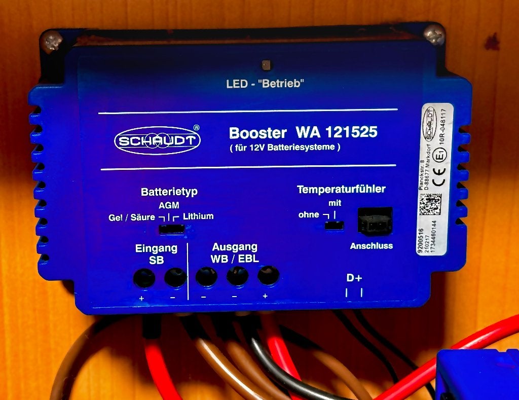 Schaudt booster WA 121625 25A, Ophalen of Verzenden, Zo goed als nieuw