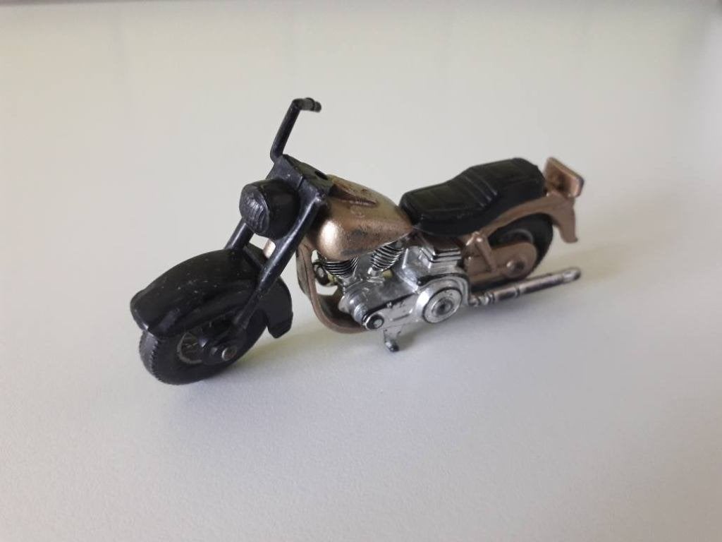 harley davidson       lesney, Ophalen of Verzenden, Gebruikt, Motor