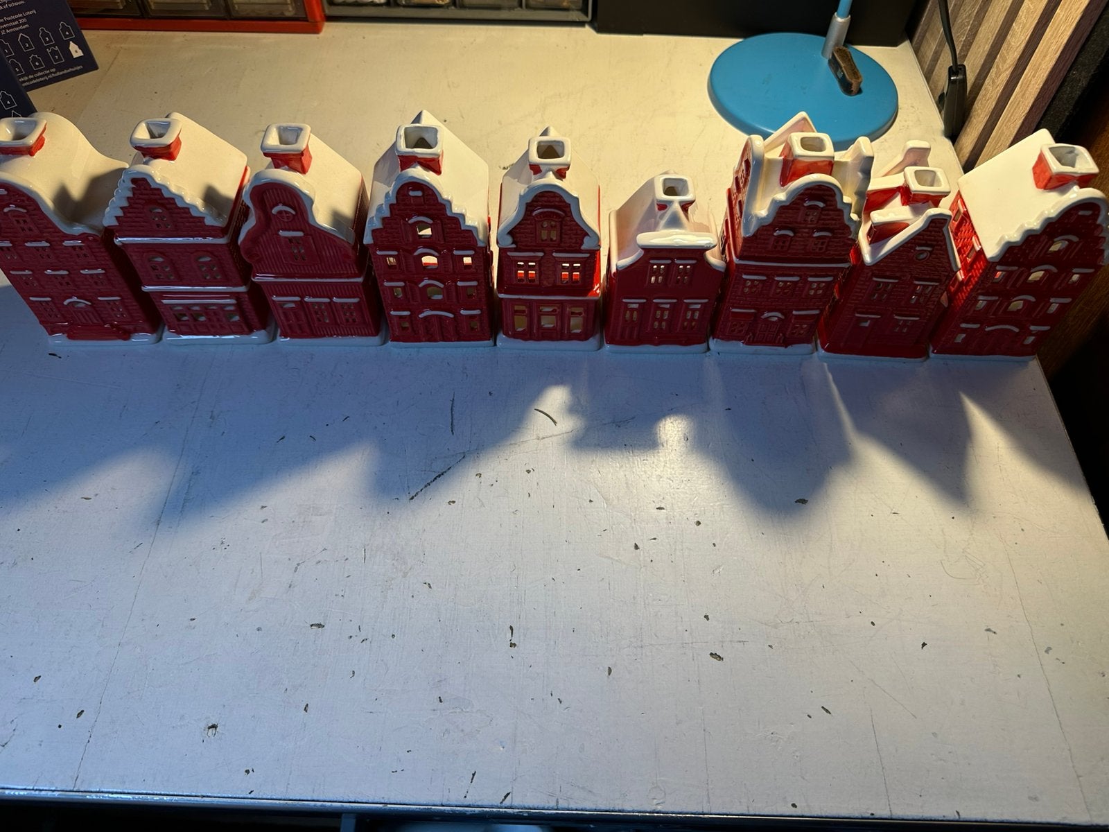 Kersthuisjes postcodeloterij zie omschrijving, Diversen, Ophalen of Verzenden, Gebruikt
