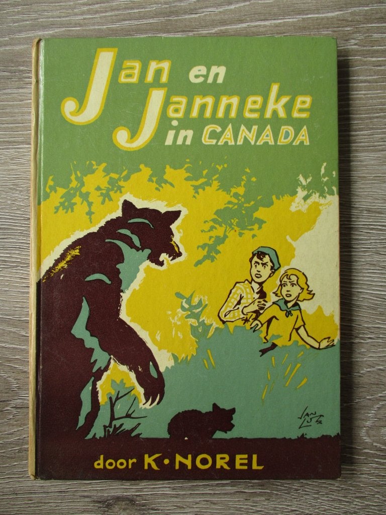 Jan en Janneke in Canada - K. Norel, Ophalen of Verzenden, Gelezen, Fictie algemeen