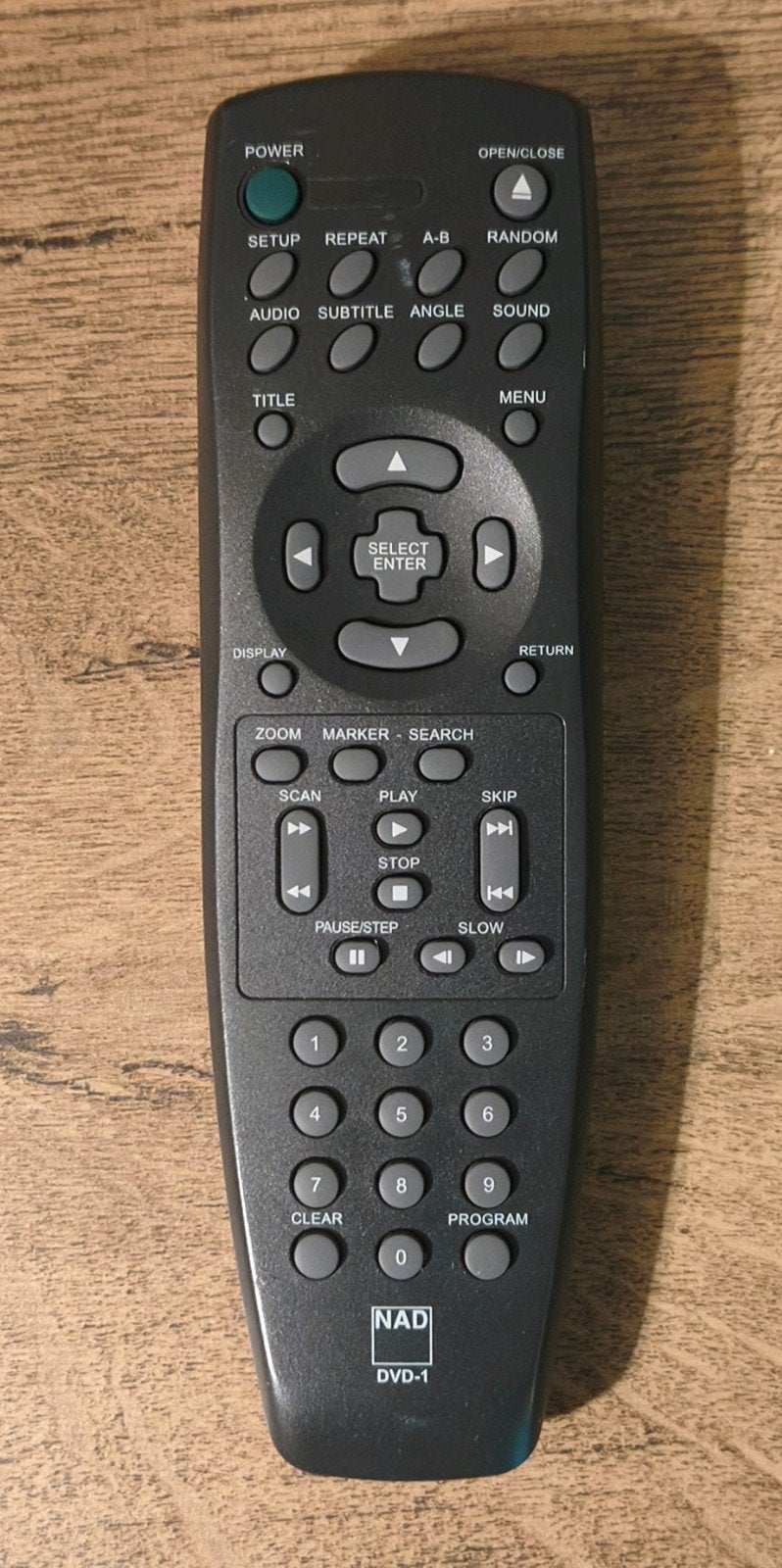 NAD DVD-1 Afstandsbediening, Audio, Tv en Foto, Afstandsbedieningen, Ophalen of Verzenden, Gebruikt, Origineel, Dvd