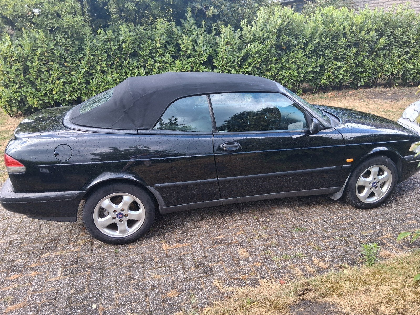 Saab 900 2.3 I Cabrio 1994 Zwart, Voorwielaandrijving, 4 cilinders, Zwart, Origineel Nederlands