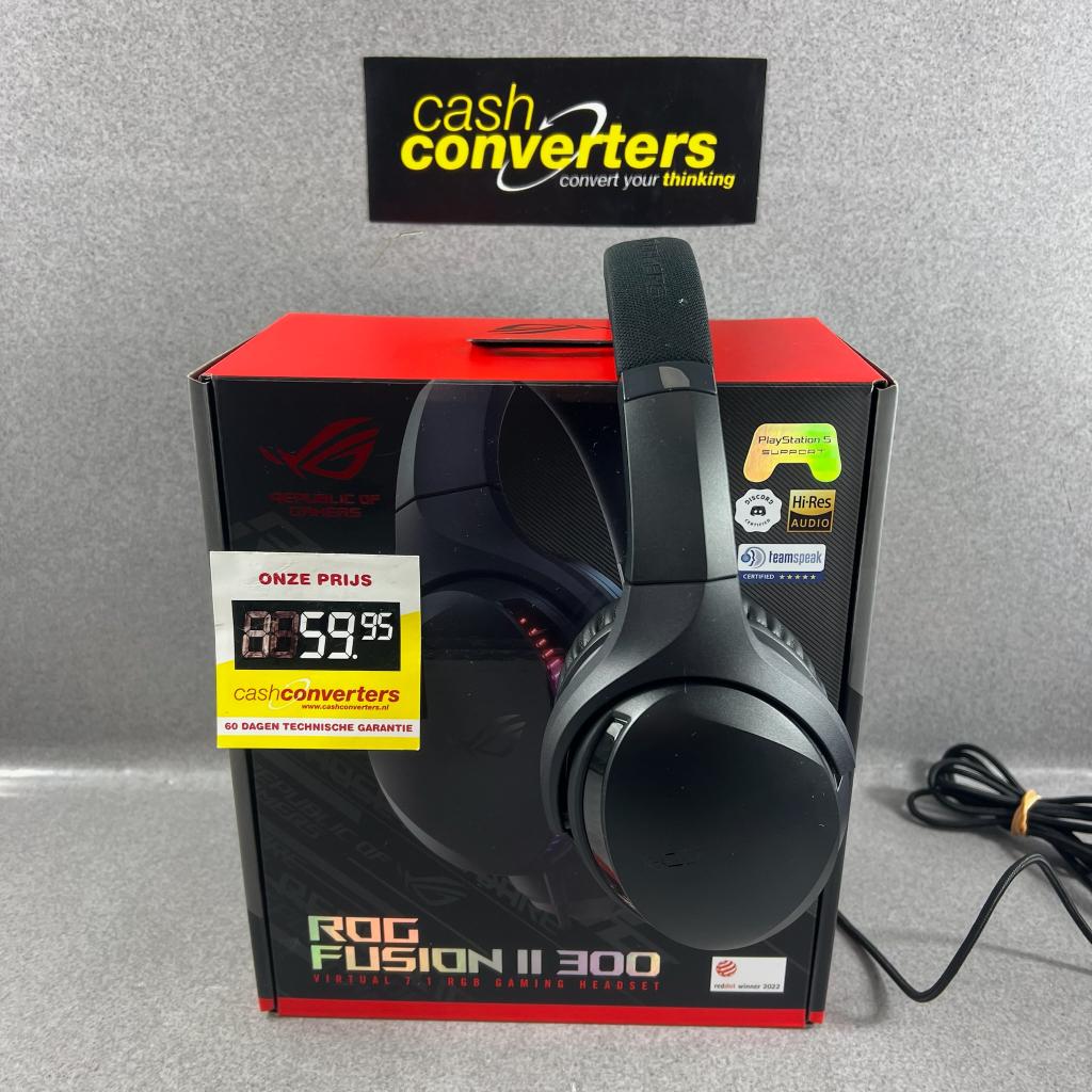 Koptelefoon Rog Fusion II 300 | ZGAN in doos + bon | 407072, Overige merken, Surround, Ophalen of Verzenden, Zo goed als nieuw