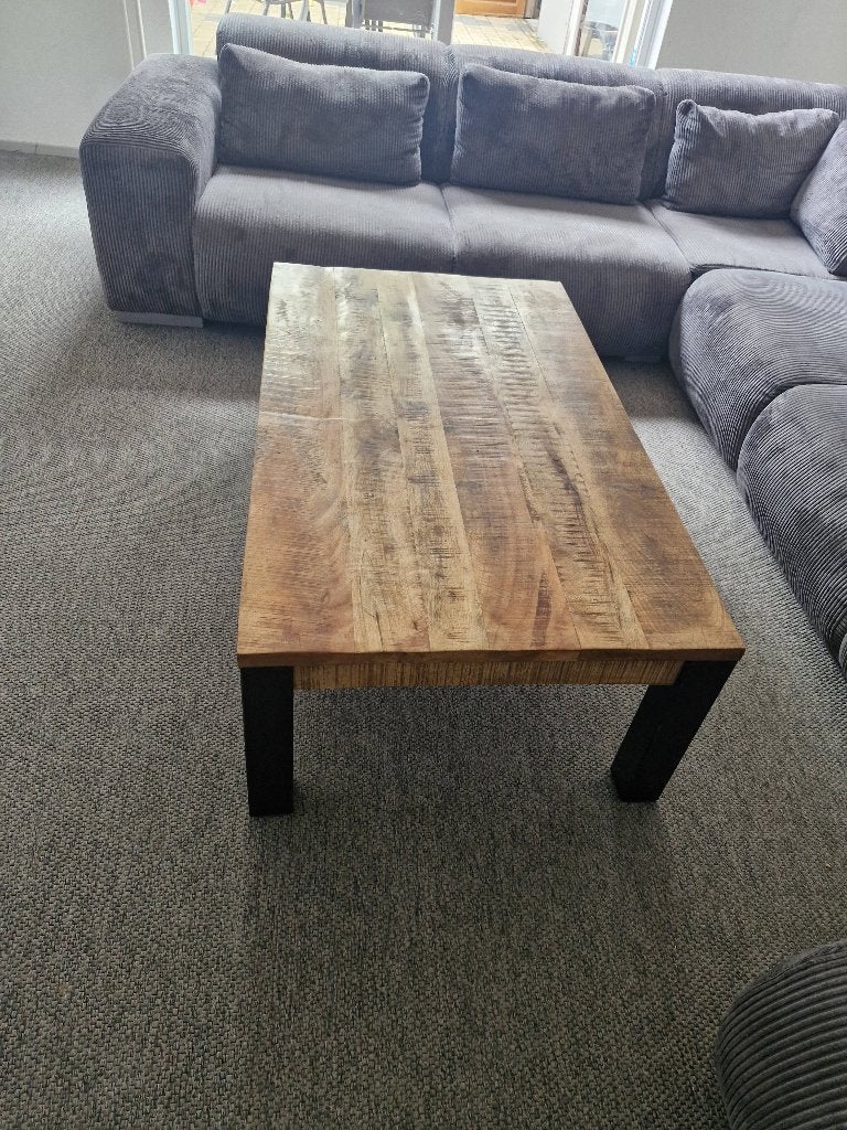 Salontafel mango hout, Huis en Inrichting, Tafels | Salontafels, Ophalen, Overige materialen, 100 tot 150 cm, 50 tot 100 cm