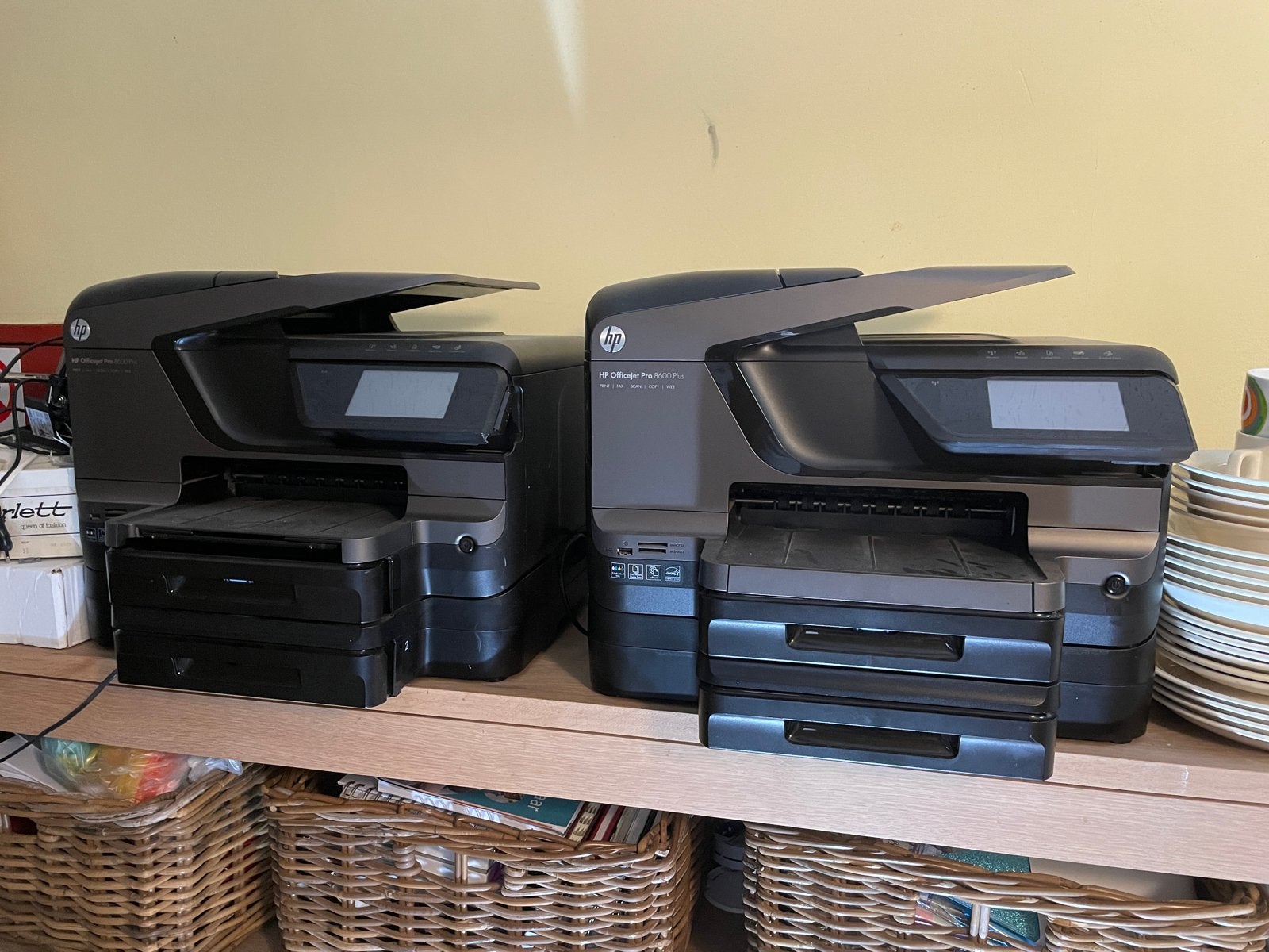 HP Officejet Pro 8600 Plus All-in-One Printer (2x), Computers en Software, Ophalen, Faxen, Inkjetprinter, All-in-one