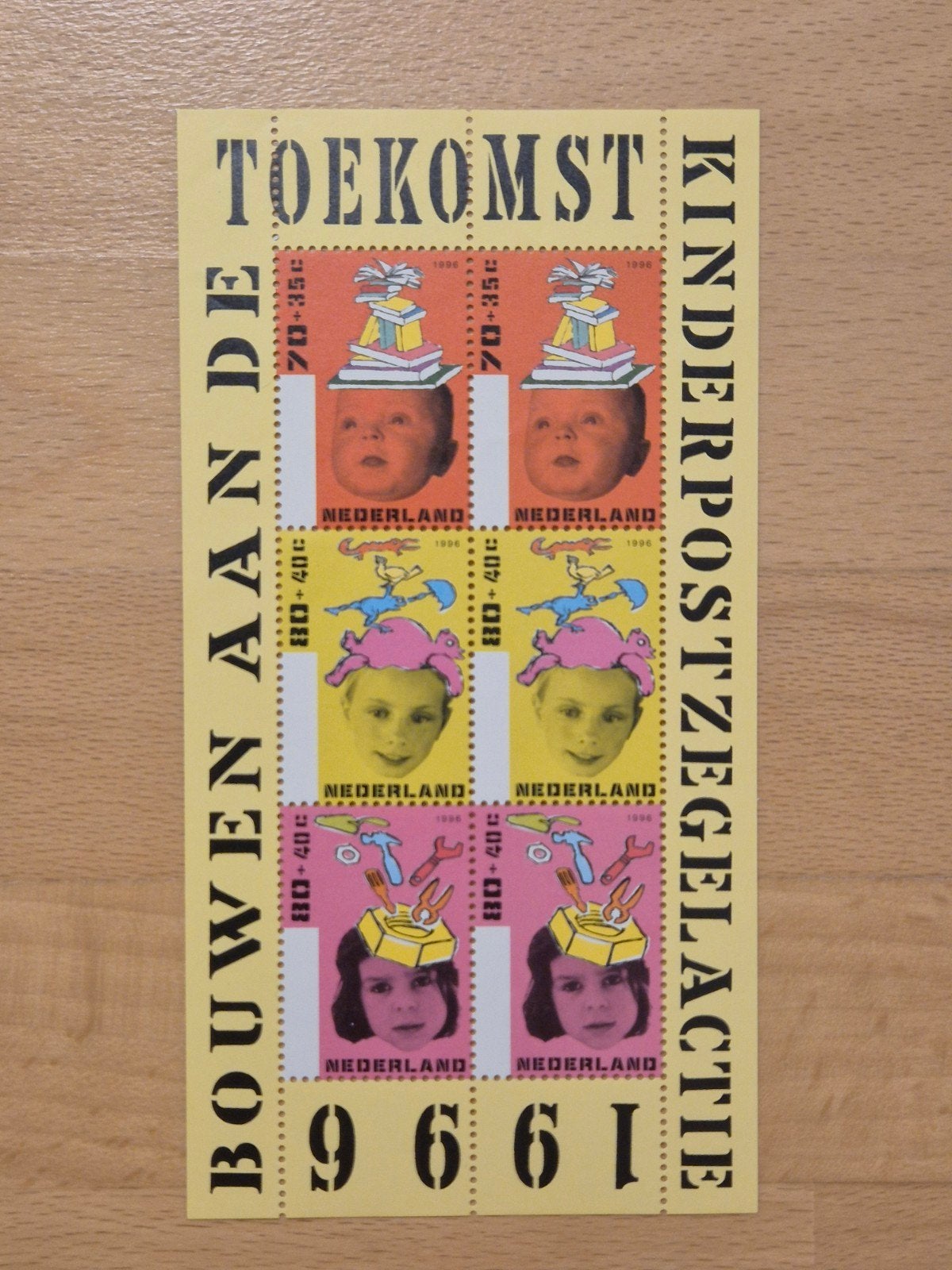 Nederland 1996 kinderpostzegels, Ophalen of Verzenden, Na 1940, Postfris