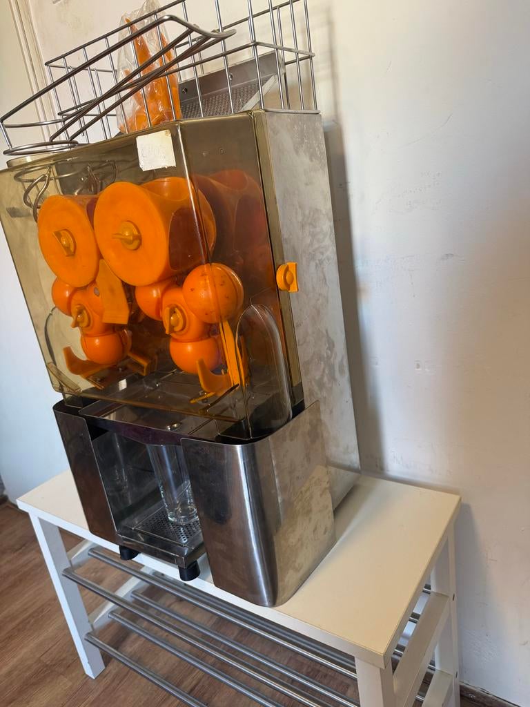 Professionele Sinaasappelmachine - Vers geperst sap, Ophalen of Verzenden, Gebruikt