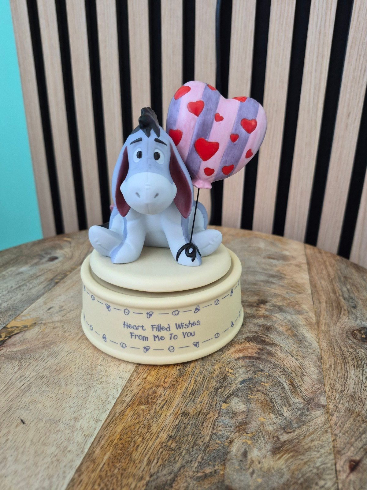 Disney Eeyore Speeldoos Pooh & Friends, Verzamelen, Ophalen, Winnie de Poeh of vrienden, Zo goed als nieuw, Beeldje of Figuurtje