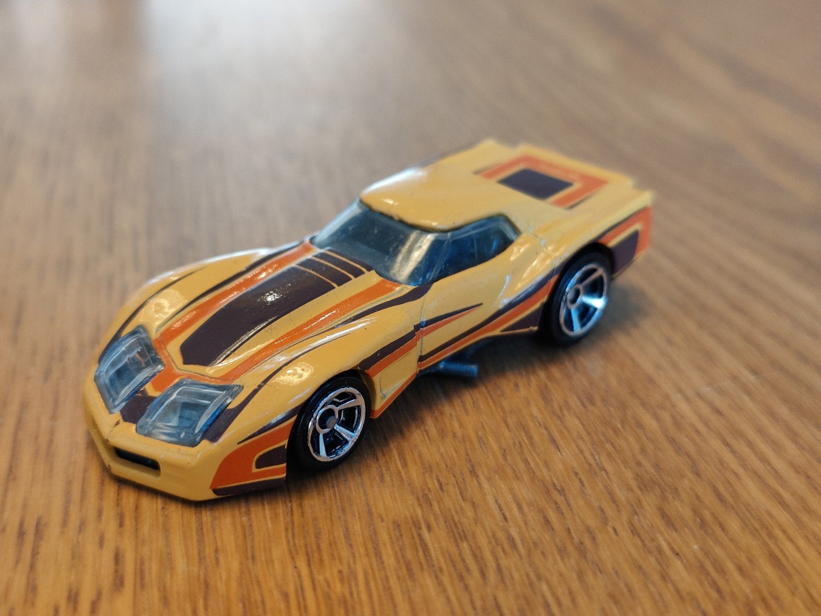 Hot Wheels Chevrolet Corvette ORANJE, Ophalen of Verzenden