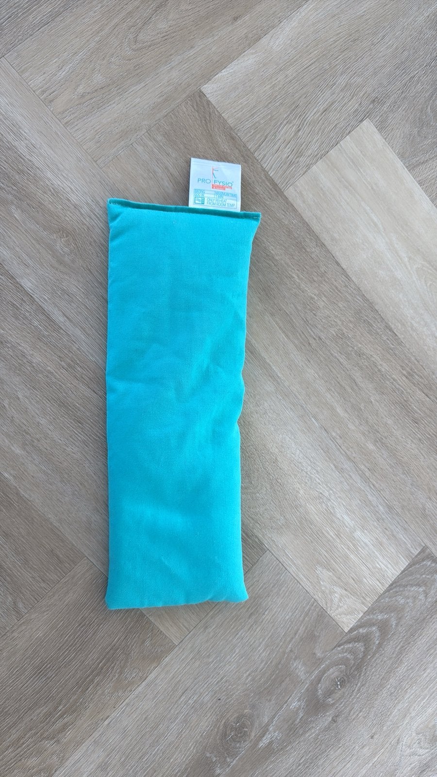 Langwerpige pittenzak warmtekussen blauw NIEUW, Ophalen of Verzenden, Zo goed als nieuw