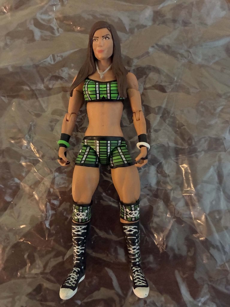 AJ Lee Mattel Elite Series 21 WWE Wrestling Action Figure, Ophalen of Verzenden, Zo goed als nieuw