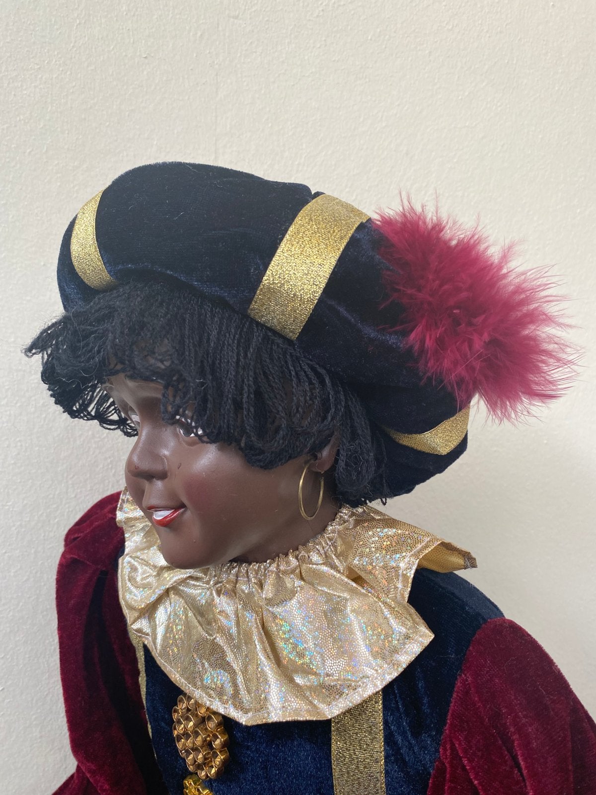 Vintage Piet-pop - V&D - 80 cm!, Ophalen of Verzenden, Zo goed als nieuw