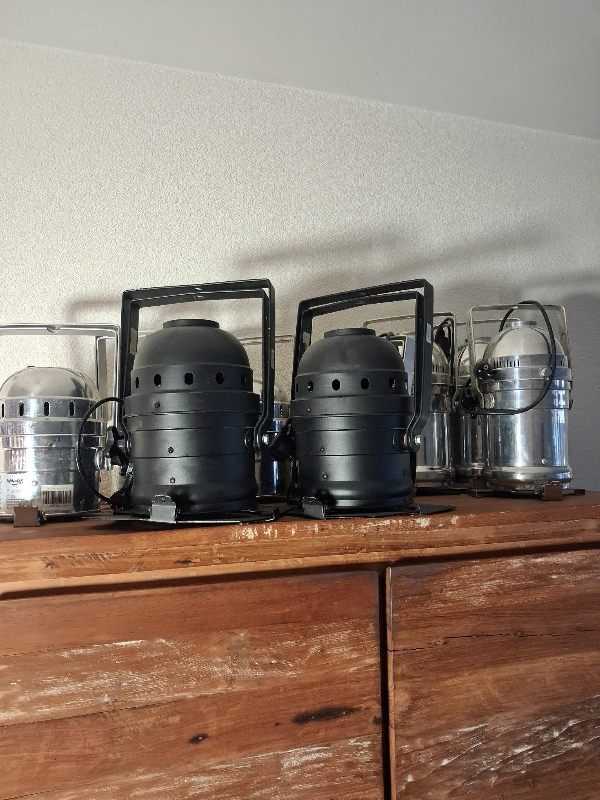 9 disco lampen, Ophalen, Licht