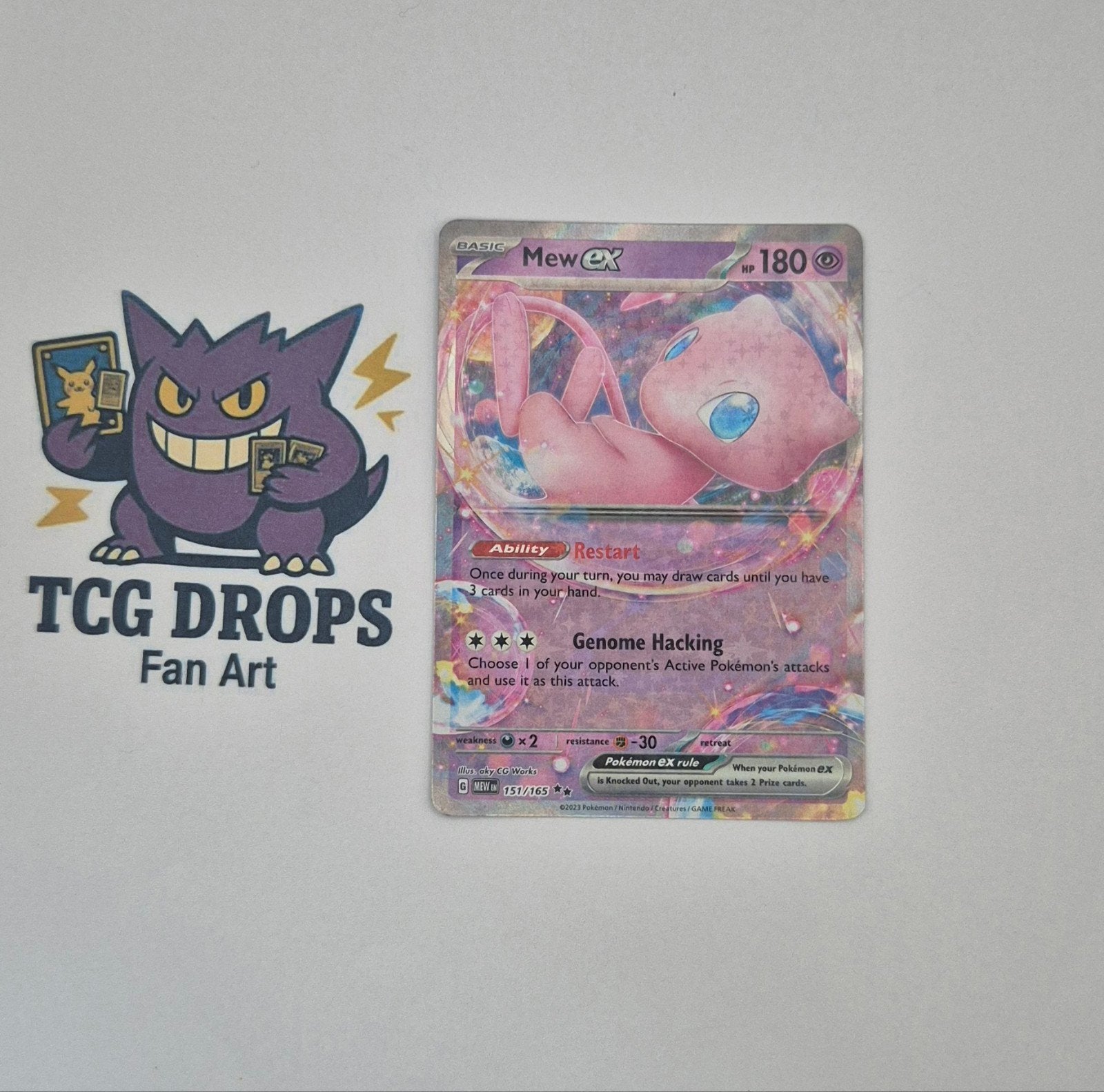 Mew EX	151/165	Scarlet & Violet 151