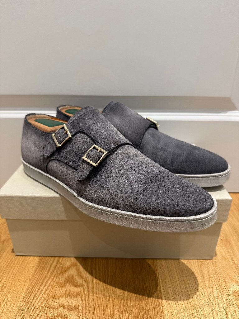 Santoni Buckle Shoes | UK 9.5 | (142), Kleding | Heren, Overige kleuren, Verzenden, Santoni, Gespschoenen